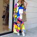 2026 Women Long Sleeve Printed Shirt Dress, Positioning Floral Casual Long Dress_ecoleips.com