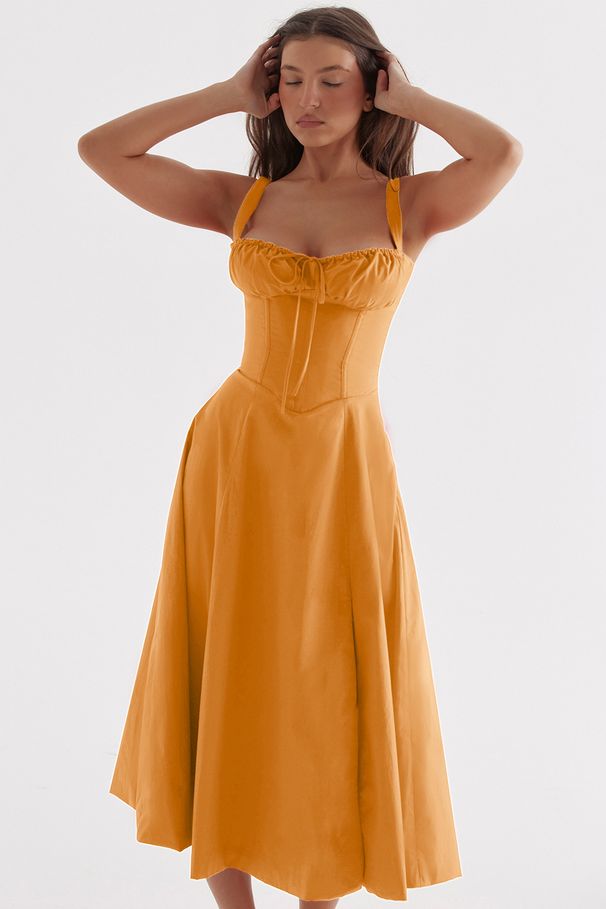 Women's Floral Print Dress Summer Spaghetti Strap A-Line Slip Beach Vacation Flowy Casual Maxi Mini Dress_ecoleips.com