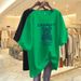 Women's T-shirt Short Sleeves Women Goods Loose Bear Round Neck Cover Buttocks Clothes Ins Trend_ecoleips.com