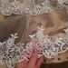 Bridal Veil With Lace Edging – Double-Layer Short Wedding Veil (60-80cm, 4 Colors) Adjustable Comb Clip_ecoleips.com