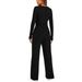Women's Long-Sleeve Casual Suit Set – Premium 210g Polyester-Spandex, Wrinkle-Free & Comfort-Fit (Navy/Pink/Black/Khaki/Beige/More)_ecoleips.com