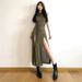 Summer Fashion Trend Women's Hooded Dress European And American Cross Border Loose Hem Slit New 2026_ecoleips.com