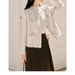 Autumn 2025 New Women's Fashion Coat, Light Luxury Noble Style, Commuting High-End French Green Top For Spring_ecoleips.com