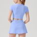 New Casual Sports Underwear Tennis Skirt Suit Running Sports Yoga Suit Fitness Clothes_ecoleips.com