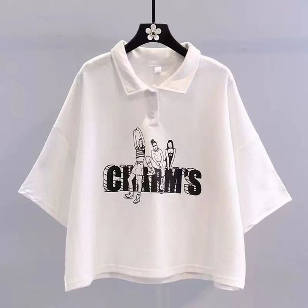 Women's Clothing Fashionable Printed T-Shirt And Ethnic Style Jeans Set Style Design Loose Short Sleeve Top Paired With Trendy Style Bottoms_ecoleips.com