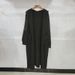 Women's Clothing Oversized Hooded Knit Cardigan - Longline Cozy Soft Chunky Sweater Coat For Fall Winter_ecoleips.com