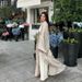 Elegant Gold-Embellished Abaya Longline Open Front Cardigan – Loose Fit Batwing Sleeve Maxi Dress For Women, Casual & Cultural Fusion_ecoleips.com