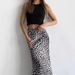 2025 Summer Women's Fashion Leopard Print High Waist Bohemian Flared A-line Skirt_ecoleips.com