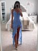 K New Sexy Camisole Irregular Solid Color Dress_ecoleips.com