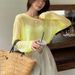 Women's Thin Long-Sleeved Sun Protection Shirt Mesh Base Layer Ice Silk Inner T-Shirt New Summer 2026 Style HyunA Ins_ecoleips.com