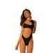 Summer Women's Sexy Sleeveless Crop Top High Waisted Bodysuit European American Style Solid Color Tight Fitting Hollowed out_ecoleips.com