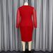 Women's Clothing Round Neck Long Sleeve Hip Skirt Temperament Beaded Party Banquet Dress_ecoleips.com