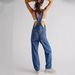 Women's Clothing Supply Casual Loose Denim Overalls Trousers For Women_ecoleips.com