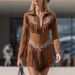 Women's Clothing Western Boho Fringe Suede Dress – Long Sleeve Vintage Floral Embroidery Maxi Dress For Women_ecoleips.com