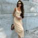 New French Style Women's Suspender Dress Elegant Retro Fashion Casual High Waisted A-Line Skirt Design_ecoleips.com