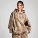 Women's Printed Hoodie & Jogger Set – Long Sleeve Graphic Pullover With Drawstring Hood & Casual Sweatpants, Streetwear Two-Piece Outfit_ecoleips.com