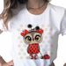 Summer European And American Cross-border Foreign Trade Wholesale T-shirts, Round-neck Casual Plus-size Loose_ecoleips.com