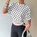 Summer Holiday Two Piece Lace Trimmed Slim Fit Hollow Out Sexy Short Sleeved Women's T Shirt Top_ecoleips.com