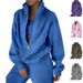 Spring Women's Two-Piece Ins Sweatshirt Fleece Fashion Casual Sports Suit_ecoleips.com