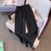 Women's Clothing Hooded Contrast Color Wide Leg Pants Suit Casual Temperament Slimming Two Pieces_ecoleips.com