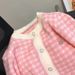 K Soft And Tender Knit Cardigan For Women; Short Sweater For Girls To Wear As Outerwear; Slimming Sweater For_ecoleips.com