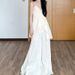 Lazy Casual Style Suit, Spring And Autumn, Loose V-Neck Suspender Top, Low-Waisted Floor-Length Feeling, Wide-Leg Culott_ecoleips.com