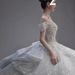 Off-Shoulder White Wedding Dress 2025 New Model Bride Heavy Craft Luxurious French Vintage Main Train Straight Hair_ecoleips.com