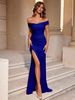 Elegant High-Slit Bodycon Dress – Sexy Side Split Evening Gown For Parties & Night Out_ecoleips.com