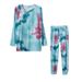 Women's Clothing autumn and winter printed casual long sleeved women's sports suit_ecoleips.com