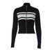 2025 Autumn Winter New Fashion Color-Block Zipper Cardigan Slim Fit Long Sleeve Sweater Wholesale_ecoleips.com