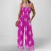 2026 New Spring Clothing, Cross-Border European And American Jumpsuits, Fashionable Loose Women's Strap Jumpsuit_ecoleips.com