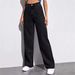 New Cross-border European And American High-waisted Washed Women's Jeans, Long Fashion Versatile Straight-leg_ecoleips.com