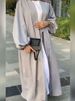 Hot Selling Muslim Evening Dress Islamic Clothing For Women Jalabiya Morocco Robe Turkey Black Abaya Dubai Kaftan Pakistan Kimono_ecoleips.com