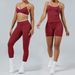 K Color Blocking Sports Suit For Women, Backless Tight Yoga Suit, Quick Drying, Outdoor Running, Fitness Yoga Suit_ecoleips.com