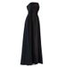 Women's Clothing Evening Gown Hepburn Inspired Unique And Sophisticated Black Party Wear For Banquets Ceremonies Photoshoots And Light Weddings_ecoleips.com
