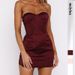 Stylish One‑Shoulder Bandeau Strapless Dress Sexy Bodycon Daily Club Wear_ecoleips.com