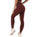 Seamless High-Waist Yoga Leggings For Women - Tummy Control, Butt Lift, Quick-Dry, Stretchy, 7/8 Length, Multi-Size (S/M, L/XL)_ecoleips.com