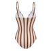 Women's Floral Print Two Piece Swimsuit Set Design Sexy One Piece Swimwear For Vacation_ecoleips.com
