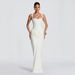 In-stock TK Cross-border Women's Clothing New 2026 Spring Slim-fit Fishbone Strap Long Solid Color Bodycon Dress_ecoleips.com