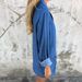 Women's Clothing Women's Casual Loose Pocket Solid Color Loose Long Sleeved Female Denim Jacket_ecoleips.com