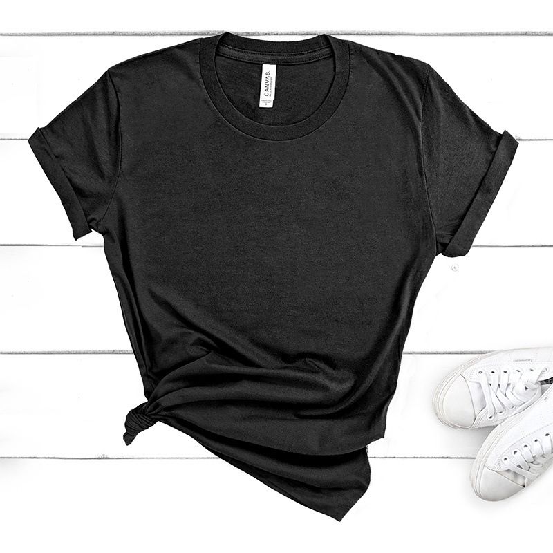 150g Rayon Size T-shirt, European And American Cross-border Round-neck Plain Blank Top, Minimum Order Of One Piece,_ecoleips.com
