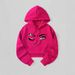 Women's Floral Print Kangaroo Pocket Hoodie Long Sleeve Pullover Sweatshirt Casual Loose Fit Drawstring Hooded Top For Fall Winter_ecoleips.com