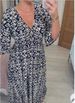 Large Size Super Fairy V-Neck Floral Dress For Seaside Holiday Beach Loose Long Skirt Style_ecoleips.com