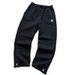 Embroidered Streetwear Casual Pants For Men And Women, Loose Fit Y2k Rap Style Joggers, Gothic Inspired Unisex Trousers_ecoleips.com