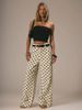 Women's Polka Dot Relaxed Jeans | Mid-Rise Straight Leg | Casual & Vintage Denim Pants_ecoleips.com