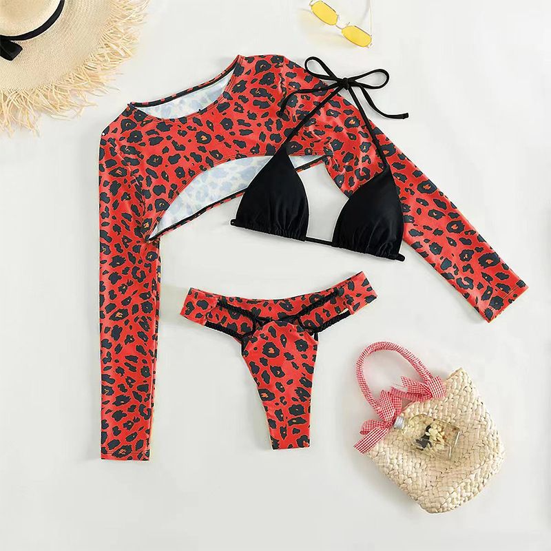 Women's Clothing Women's Sexy Three Piece Bikini Set Style Swimsuit Fashion Modest Coverage, Beach & Pool Ready_ecoleips.com