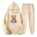 Women's Clothing autumn and winter new sweatshirt large size suit female version loose sports casual two piece suit women's clothing_ecoleips.com