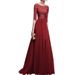 European And American Summer New Foreign Trade Chiffon Evening Long Dress Plus Size Women's Clothing_ecoleips.com