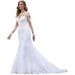 Main wedding dress 2025 new foreign trade wedding dress European style slim fishtail one shoulder long sleeves open back wedding dress_ecoleips.com