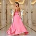 New Women's Clothing, Dress Sleeveless Suspender Backless Dress_ecoleips.com